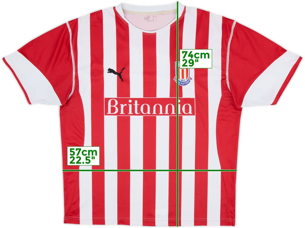 2004-05 Stoke City Home Shirt - 8/10 - (XL)