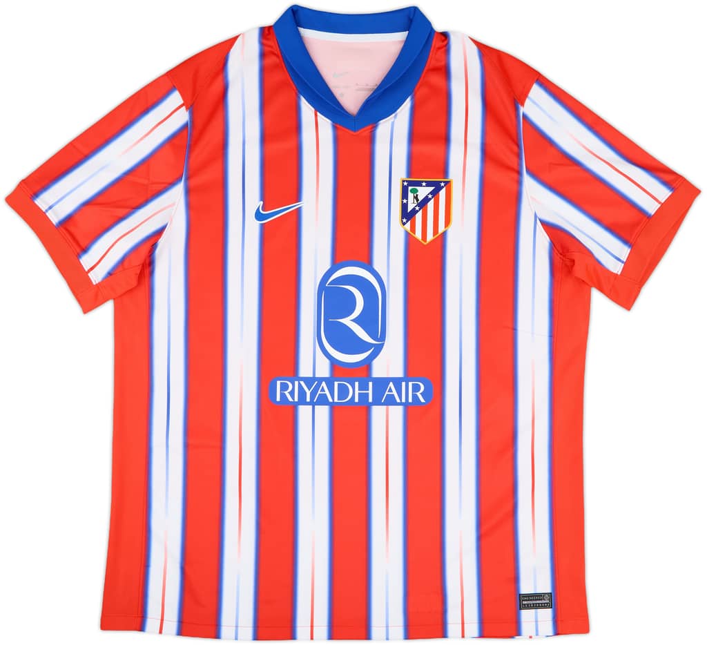 2024-25 Atletico Madrid Home Shirt - 10/10 - (XL)