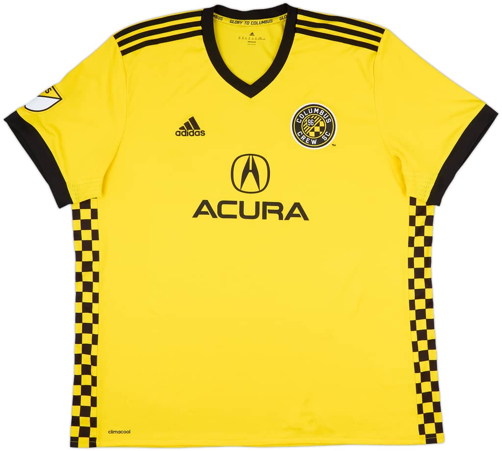 2017 Columbus Crew Home Shirt - 7/10 - (XXL)