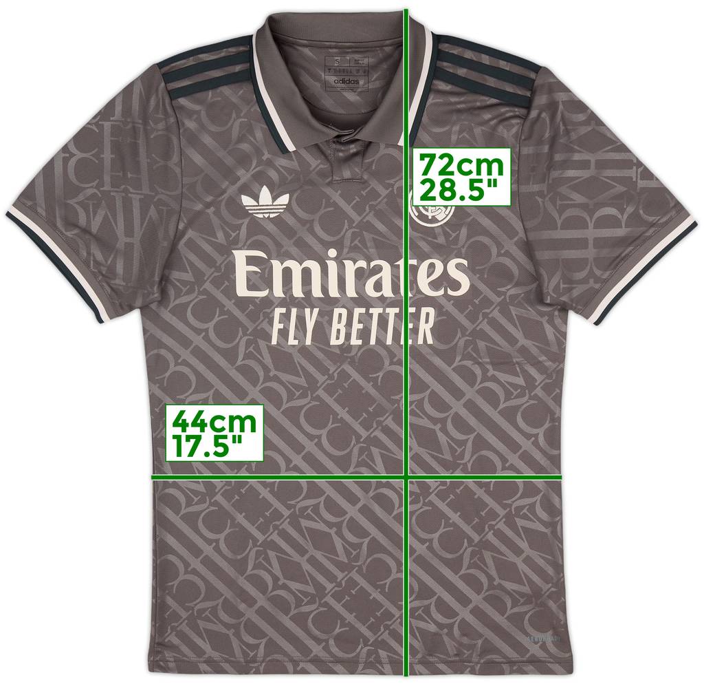 2024-25 Real Madrid Third Shirt - 10/10 - (S)