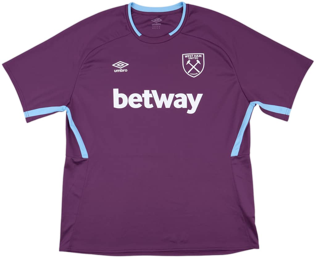 2019-20 West Ham Umbro Training Shirt - 9/10 - (4XL)