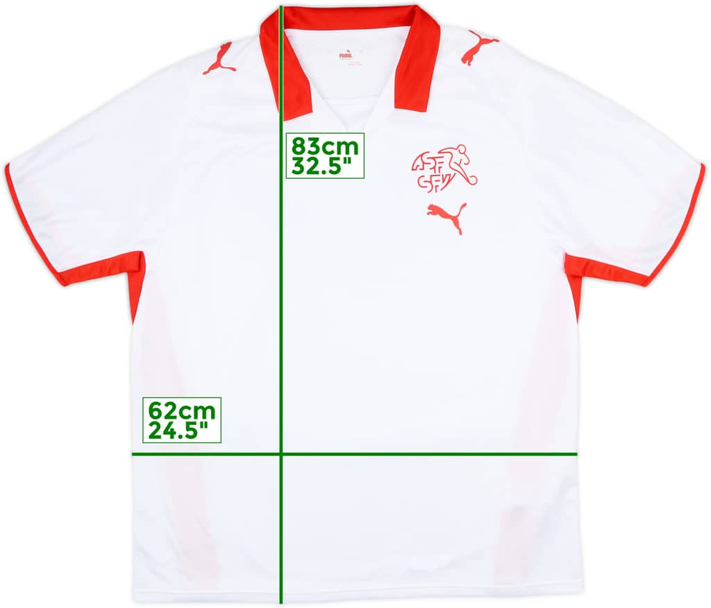 2008-10 Switzerland Away Shirt - 8/10 - (XXL)