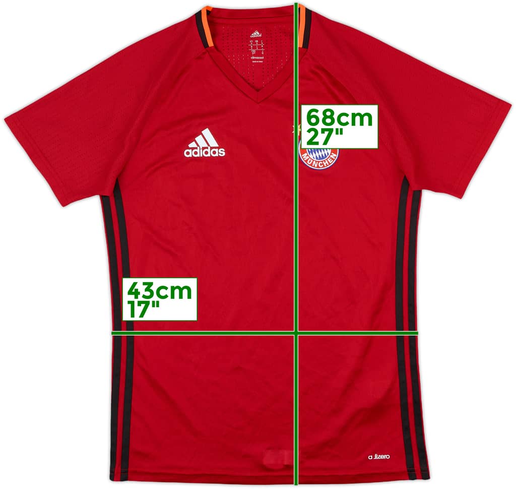 2016-17 Bayern Munich adidas Training Shirt - 10/10 - (S)