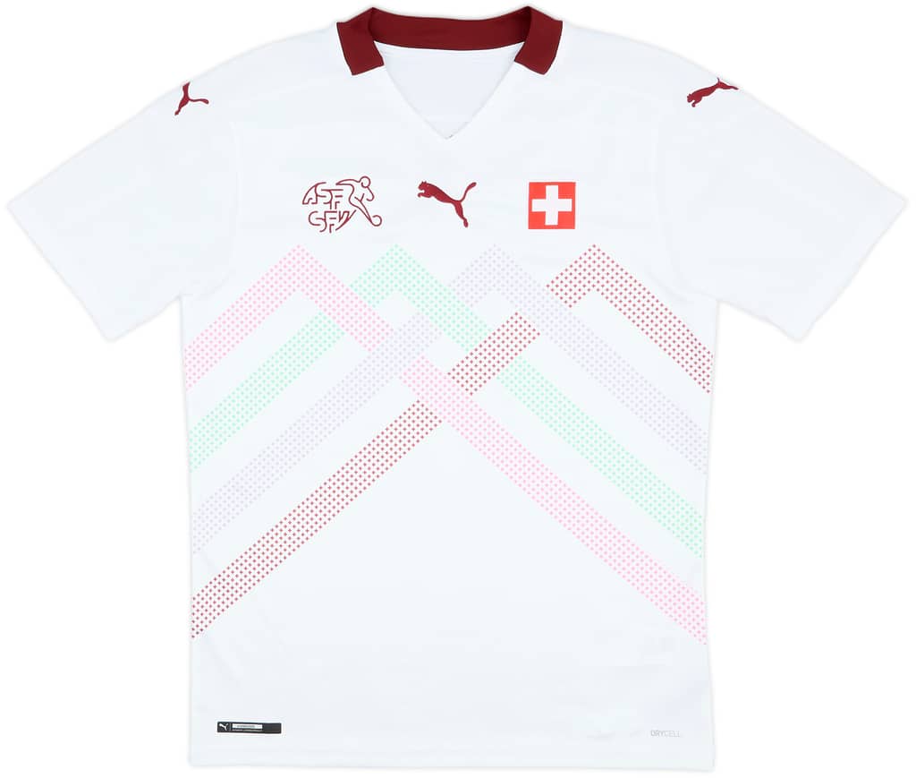 2020-21 Switzerland Away Shirt - 9/10 - (S)