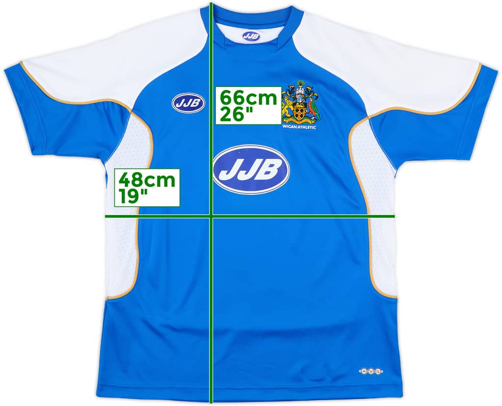 2006-07 Wigan Home Shirt - 8/10 - (XL.Boys)