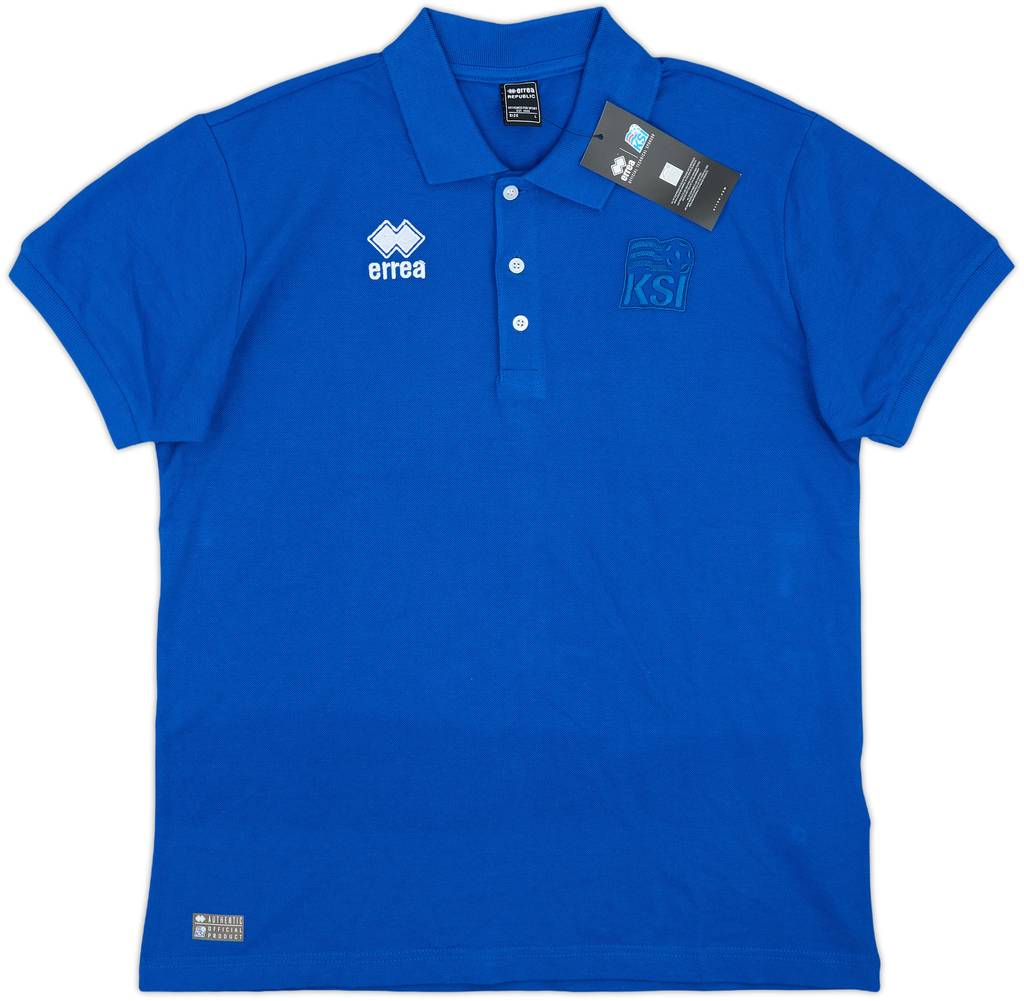 2016-17 Iceland Errea Polo Shirt (L)