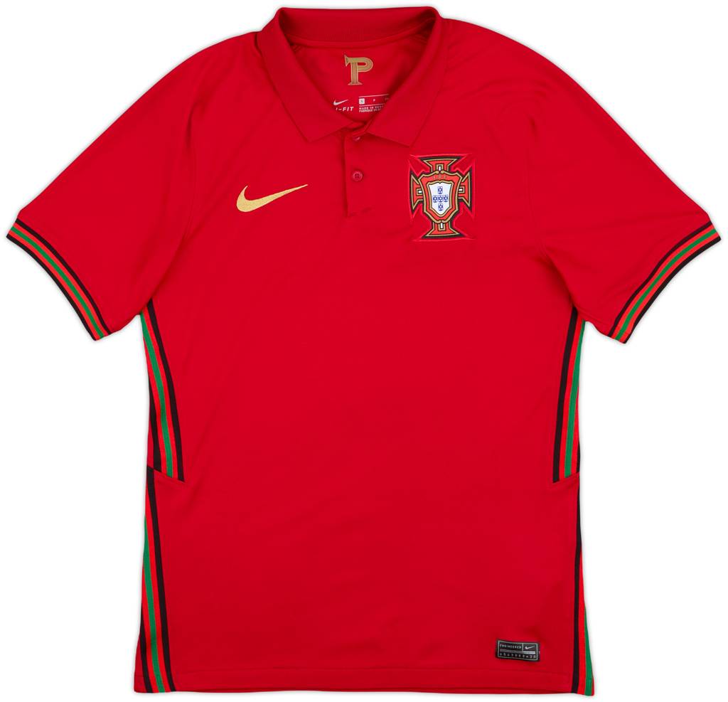 2020-21 Portugal Home Shirt - 9/10 - (S)