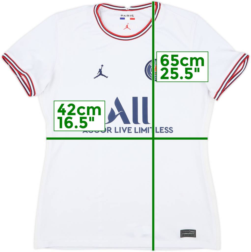 2021-22 Paris Saint-Germain Fourth Shirt - 8/10 - (Women's M)