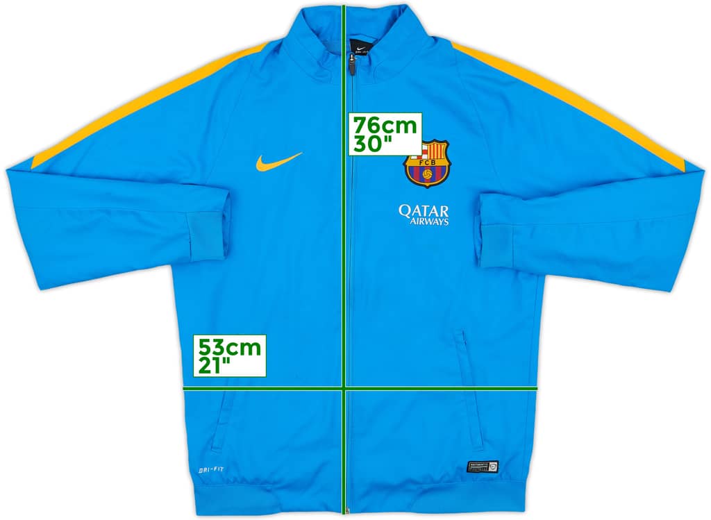 2015-16 Barcelona Nike Track Jacket - 7/10 - (L)