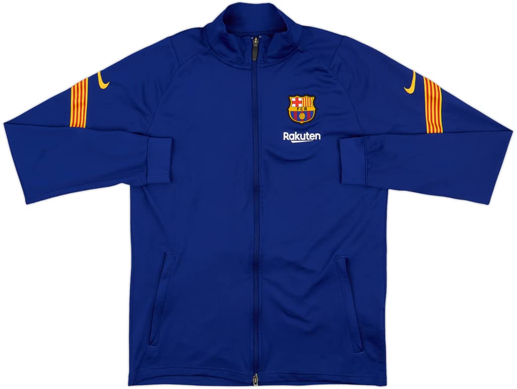 2020-21 Barcelona Nike Track Jacket - 9/10 - (M)