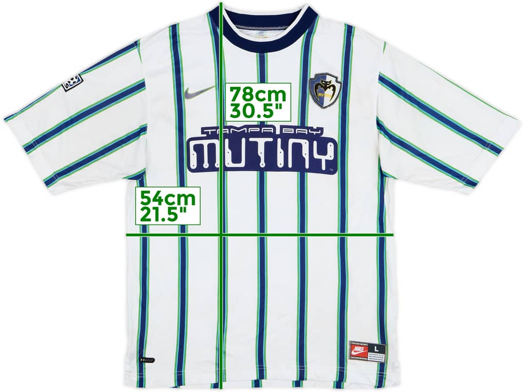 1998-99 Tampa Bay Mutiny Away Shirt - 9/10 - (L)