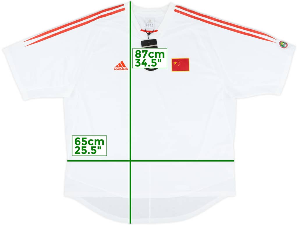 2004-06 China Away Shirt (XXL)