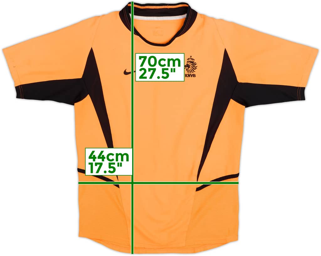 2002-04 Netherlands Home Shirt - 6/10 - (L.Boys)