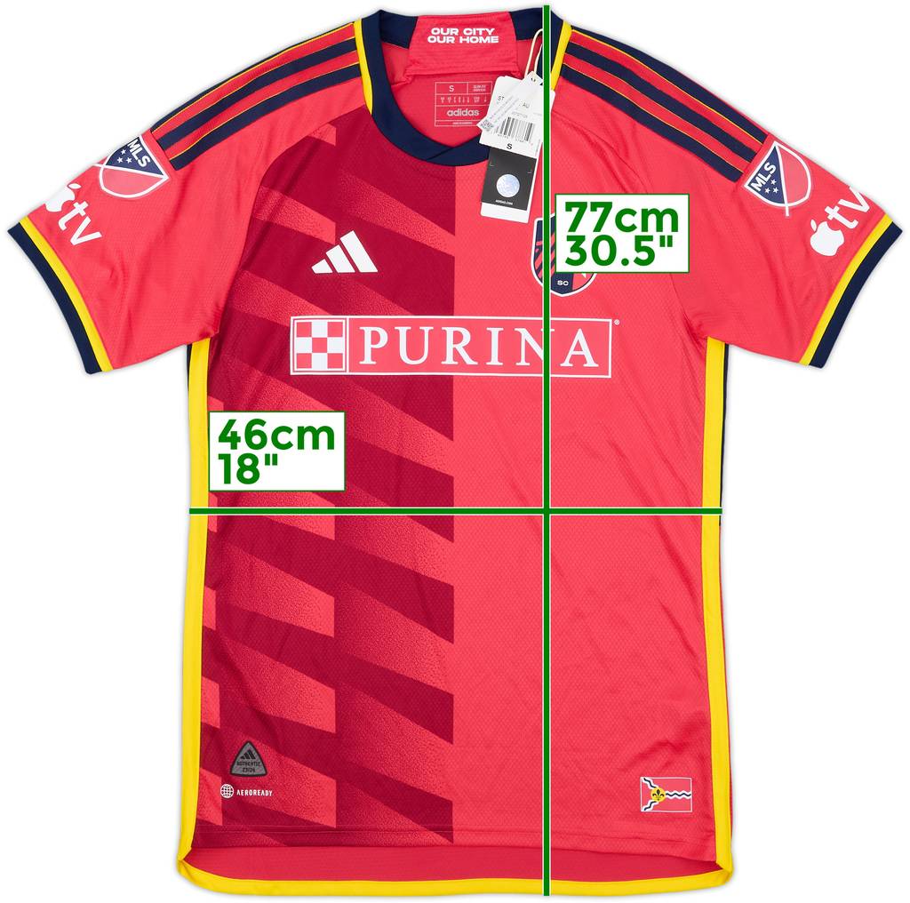 2023-24 St. Louis City Authentic Home Shirt (S)