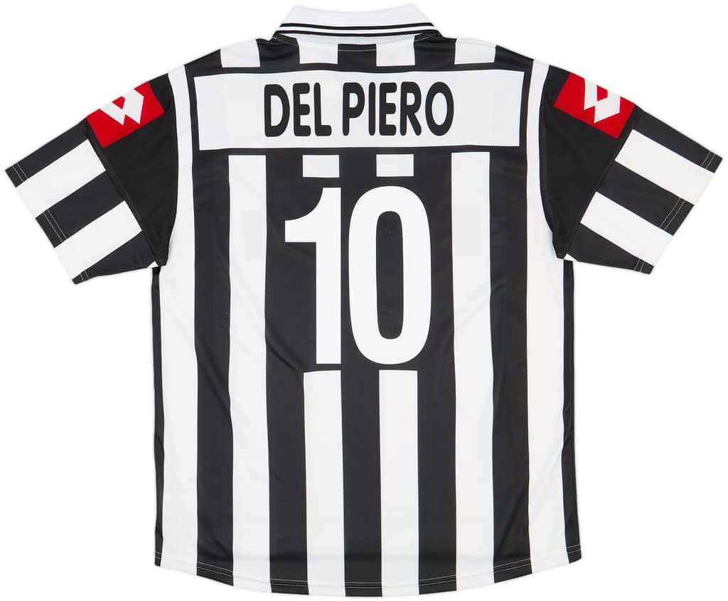 2001-02 Juventus Home Shirt Del Piero #10 - 8/10 - (L)