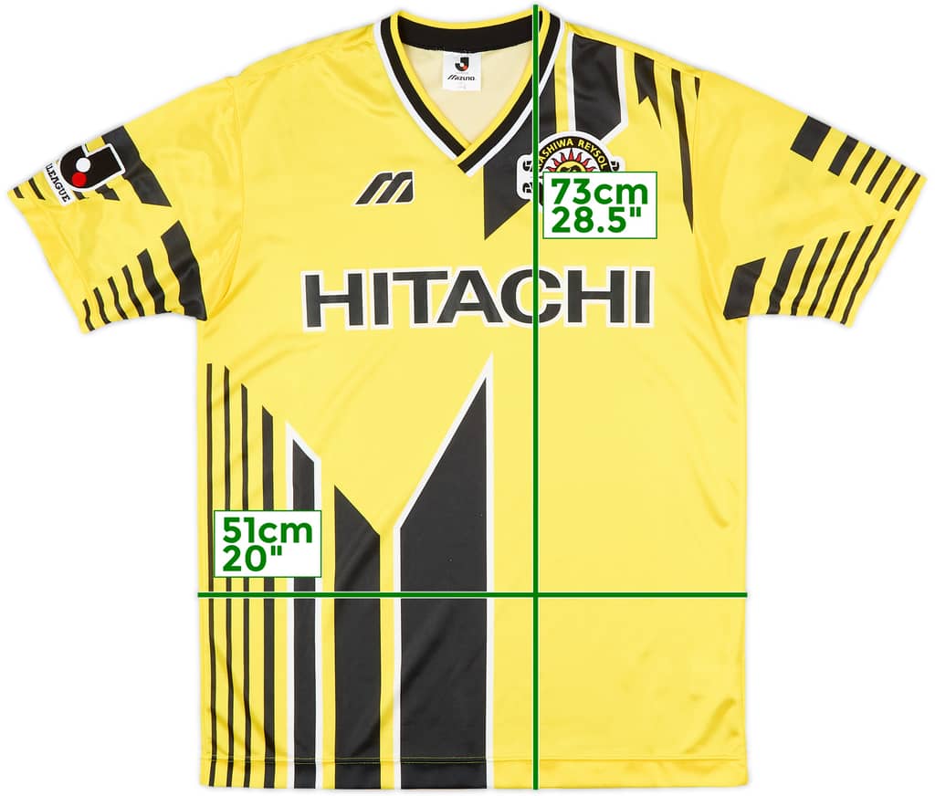 1995-96 Kashiwa Reysol Home Shirt - 9/10 - (L)