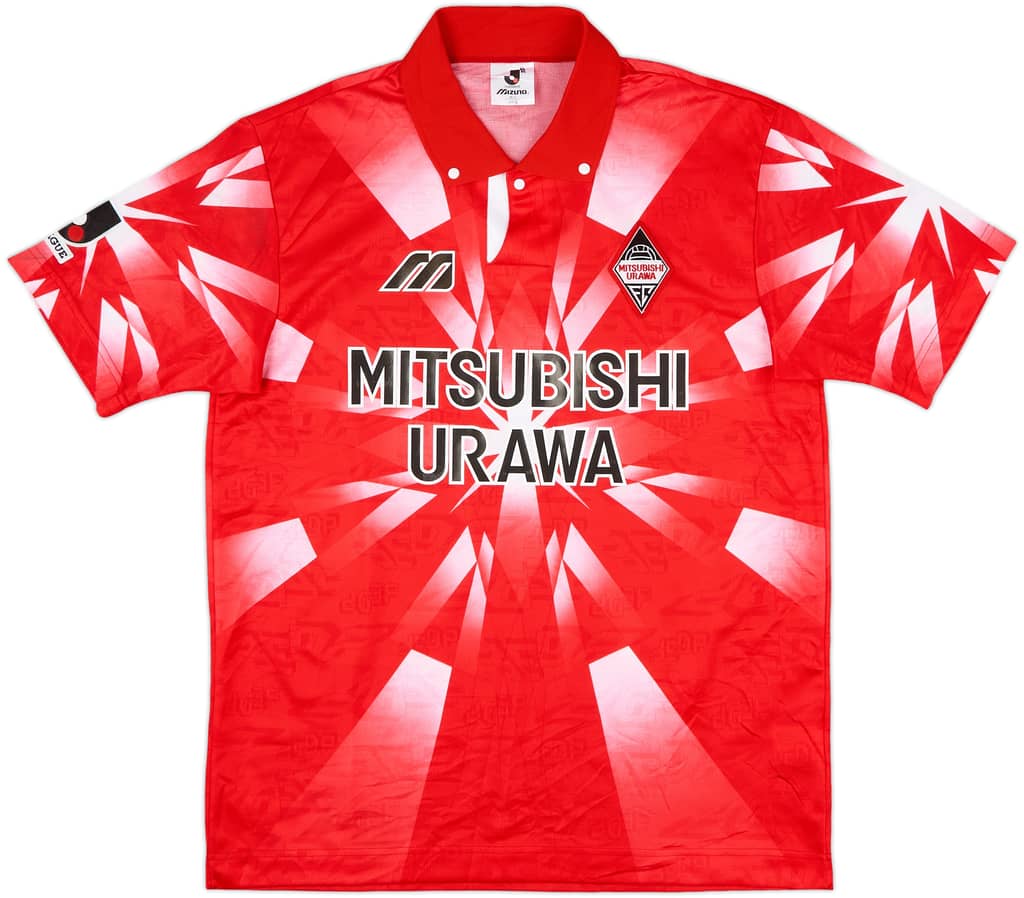 1996 Urawa Red Diamonds Home Shirt - 9/10 - (L)