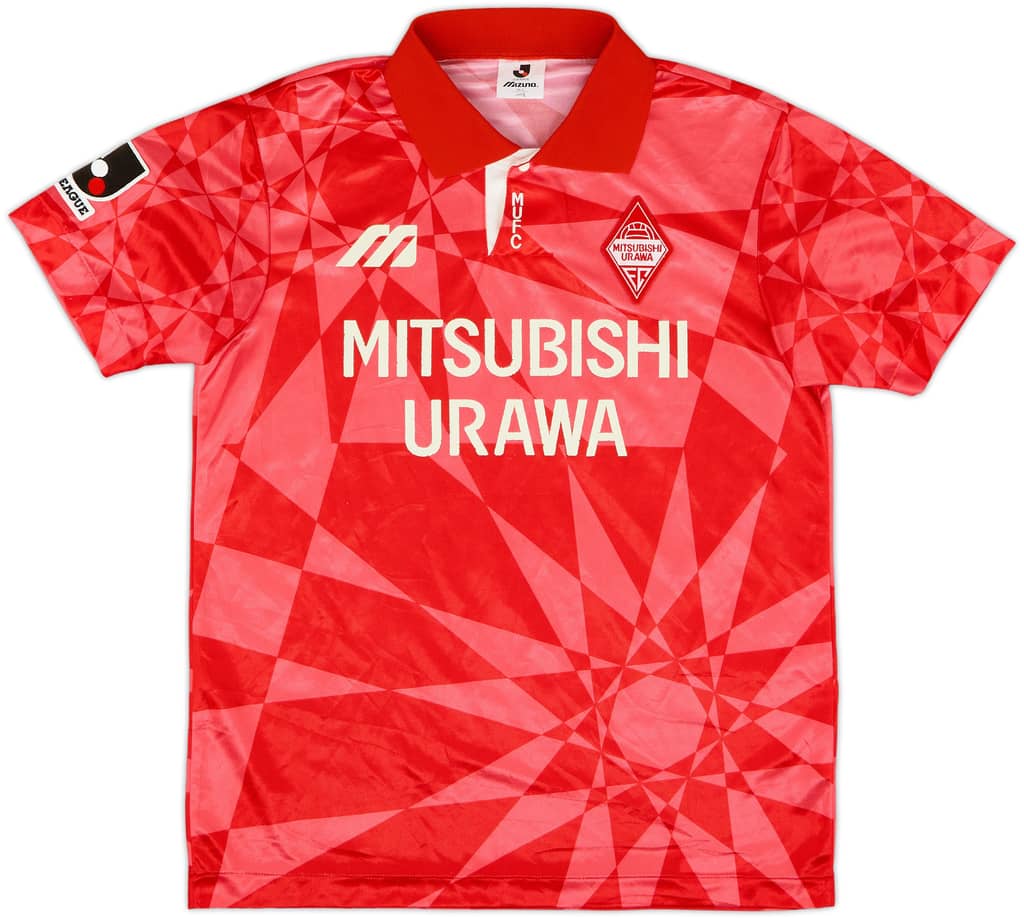 1993-94 Urawa Red Diamonds Home Shirt - 7/10 - (M/L)