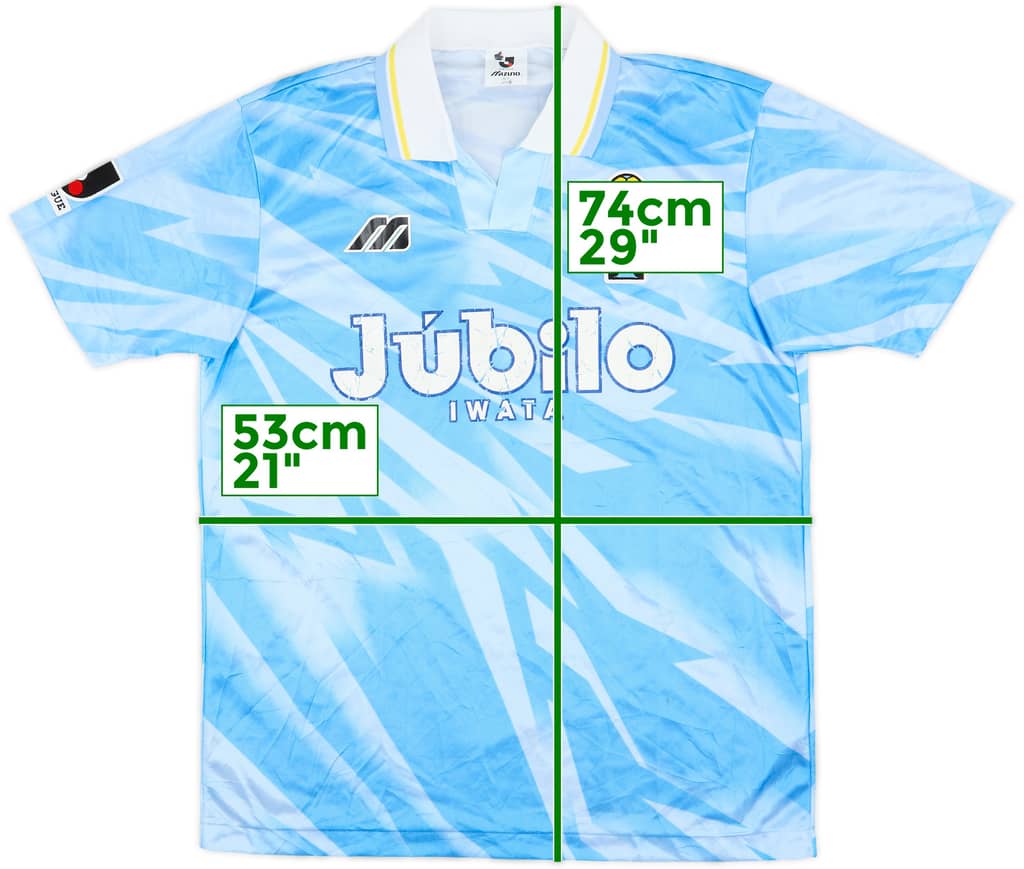 1994-95 Jubilo Iwata Home Shirt - 6/10 - (L)