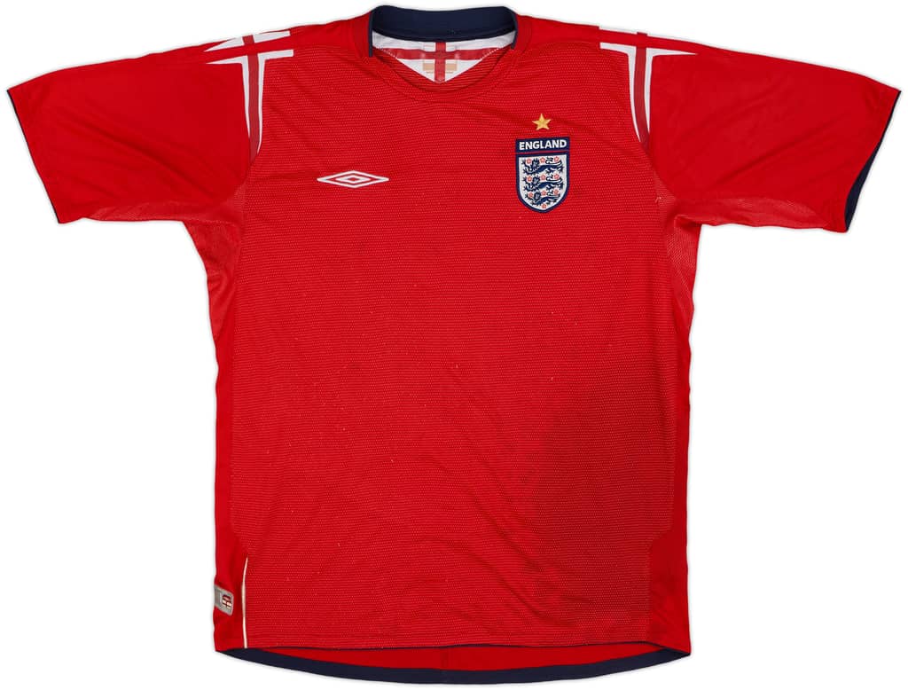 2004-06 England Away Shirt - 5/10 - (L)
