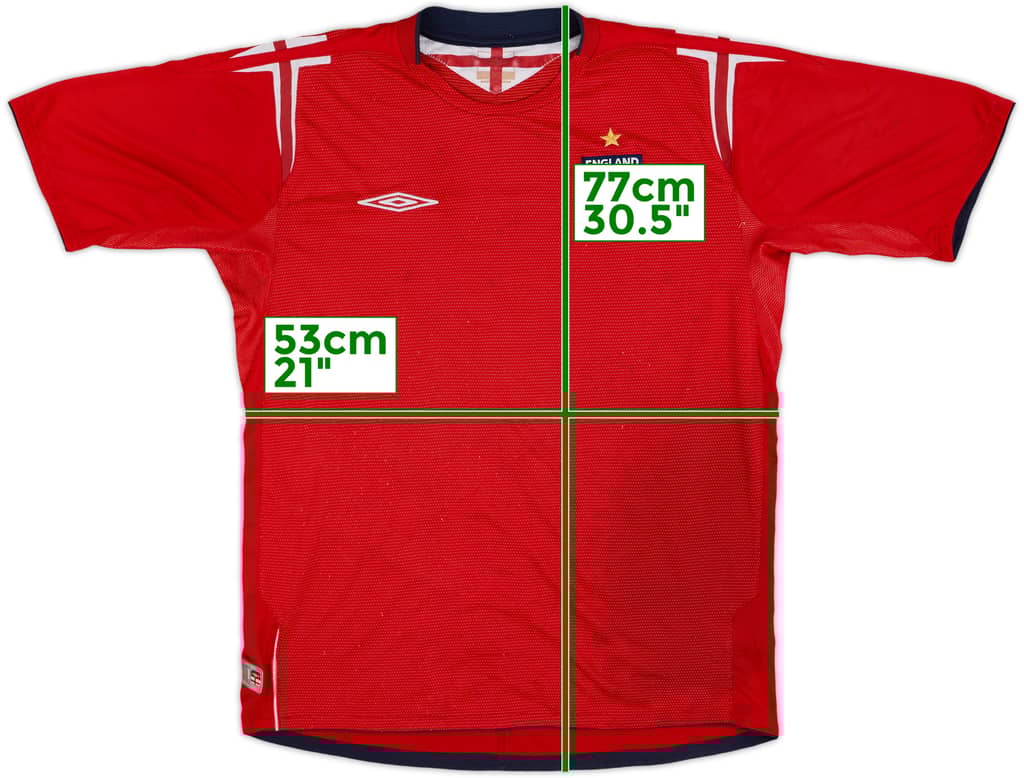 2004-06 England Away Shirt - 5/10 - (L)