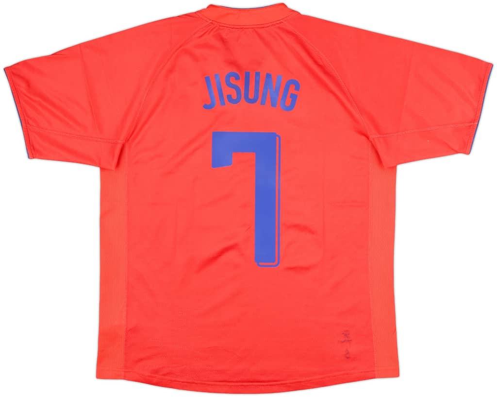 2006-08 South Korea Home Shirt Jisung #7 - 6/10 - (L)