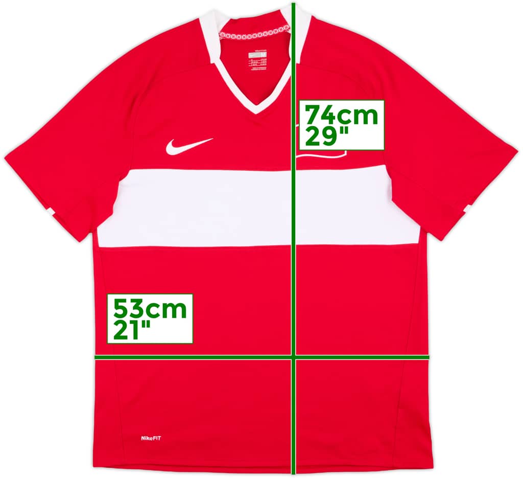 2008-10 Turkey Home Shirt - 8/10 - (M)