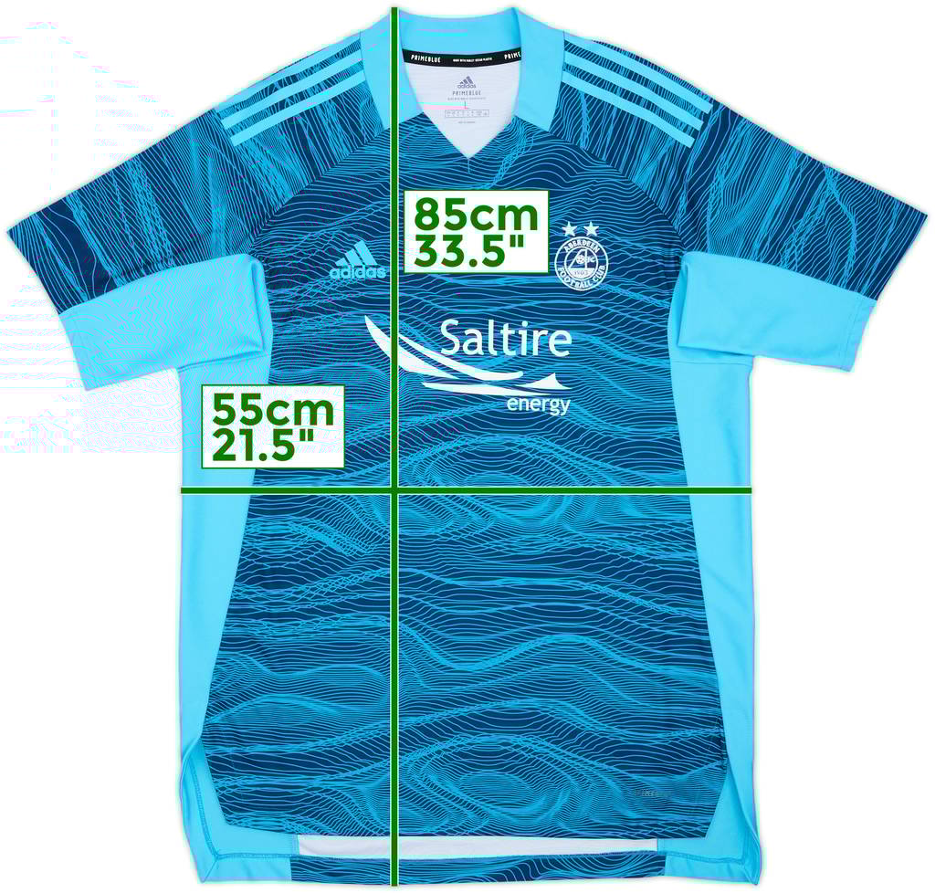 2021-22 Aberdeen GK S/S Shirt - 10/10 - (L)
