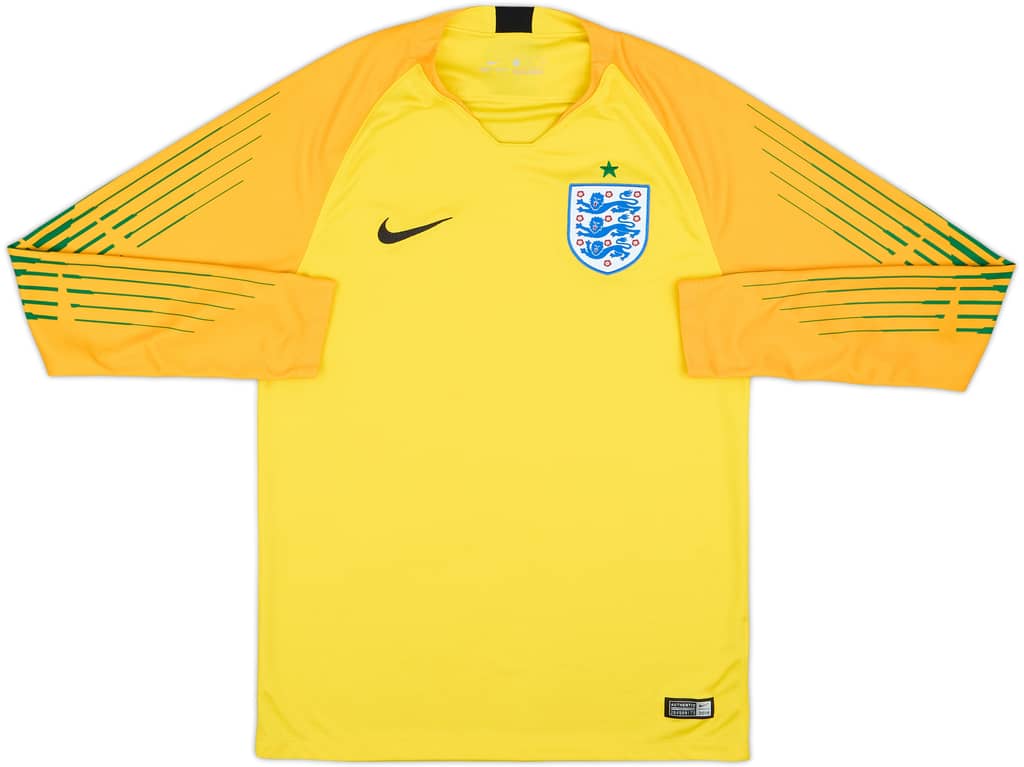 2018-19 England GK Shirt - 8/10 - (S)