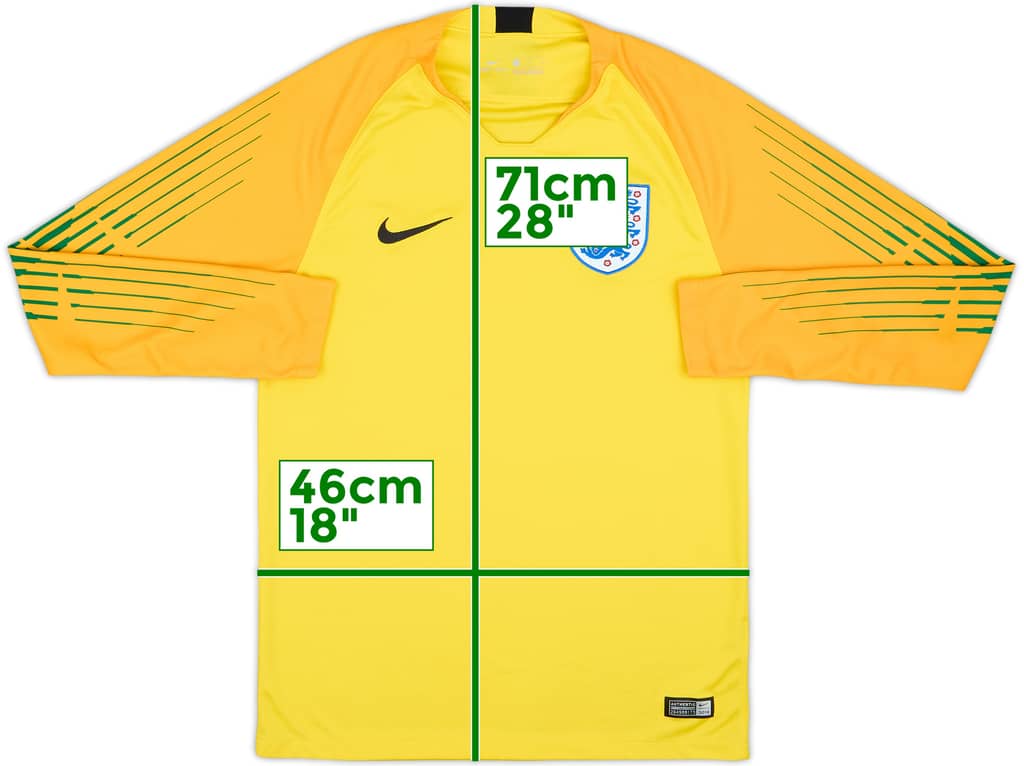 2018-19 England GK Shirt - 8/10 - (S)