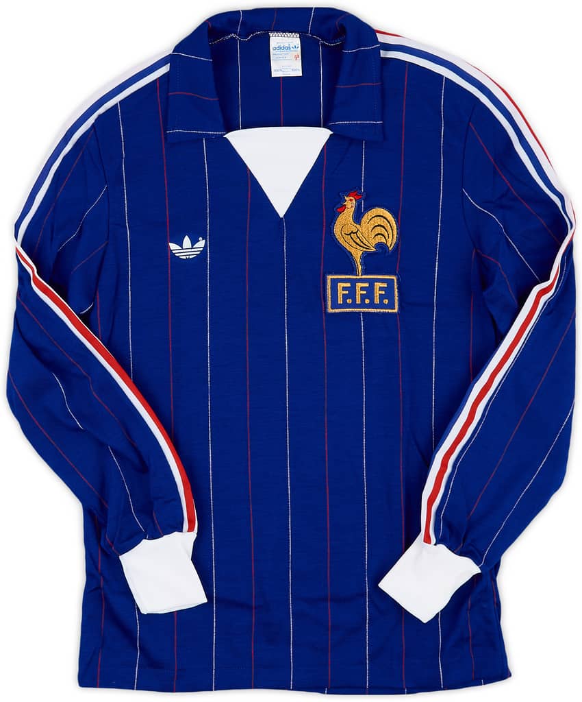 1980-82 France Home L/S Shirt - 9/10 - (S)