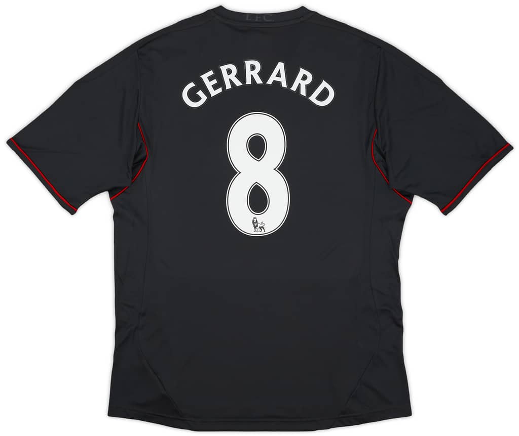 2011-12 Liverpool Away Shirt Gerrard #8