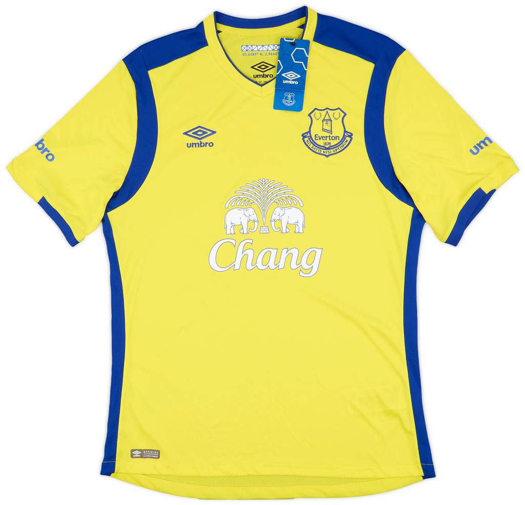 2016-17 Everton Third Shirt Baines #3 (L)