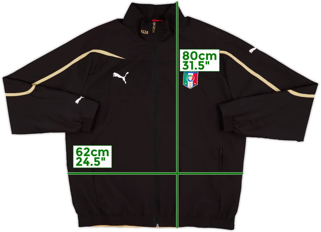 2010-12 Italy Puma Track Jacket - 8/10 - (XL)