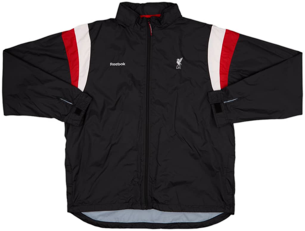 2003-04 Liverpool Reebok Hooded Rain Jacket - 10/10 - (XL)