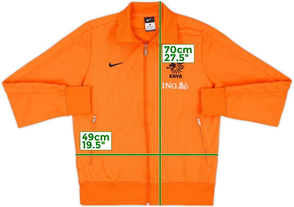 2012-13 Netherlands Nike Track Jacket - 7/10 - (M)