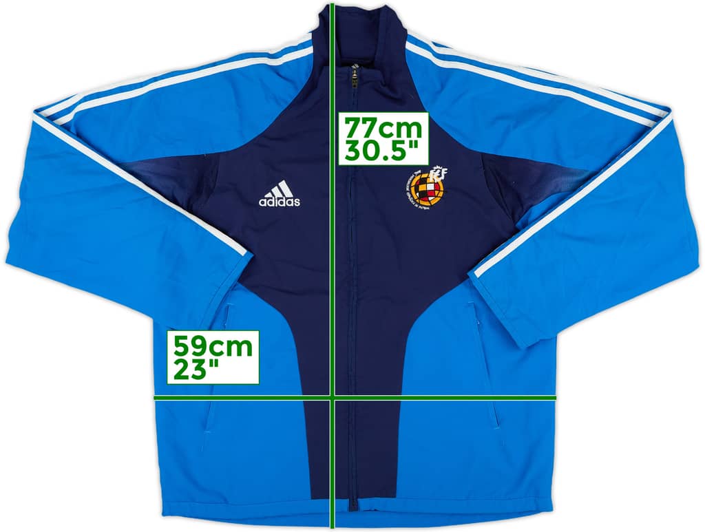 2004-06 Spain adidas Track Jacket - 8/10 - (M/L)