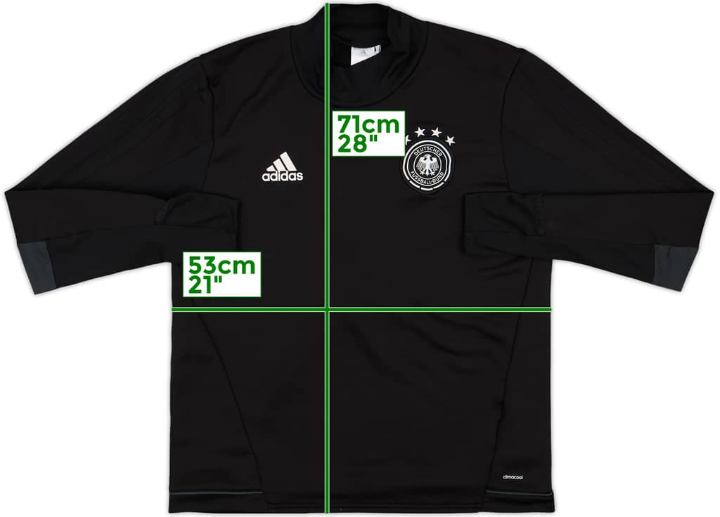 2016-17 Germany adidas Sweat Top - 7/10 - (L)