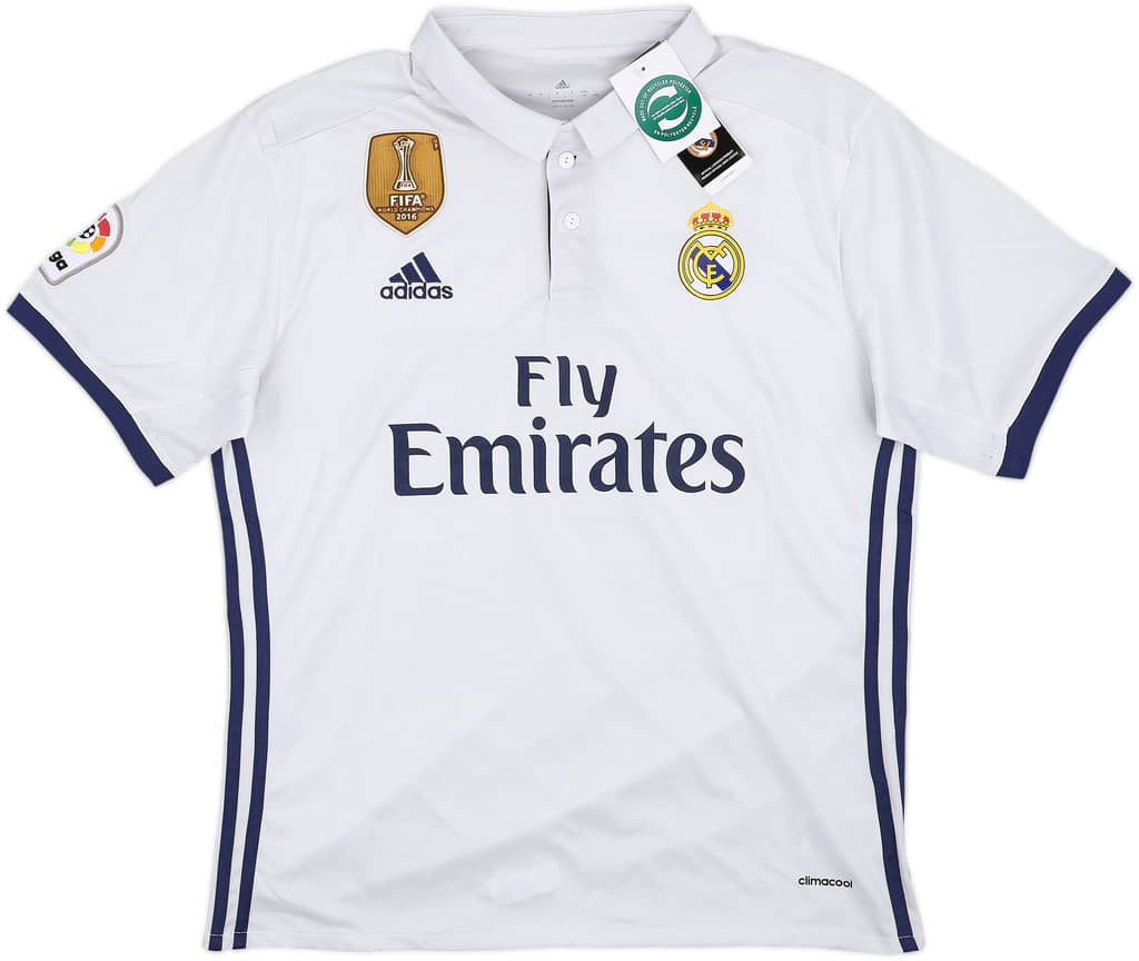 2016-17 Real Madrid Home Shirt Ronaldo #7 (L)
