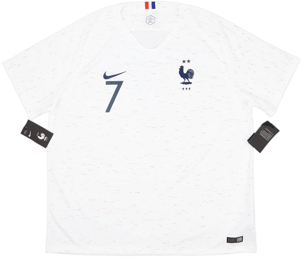 2018 France Away Shirt Griezmann #7 (XXL)