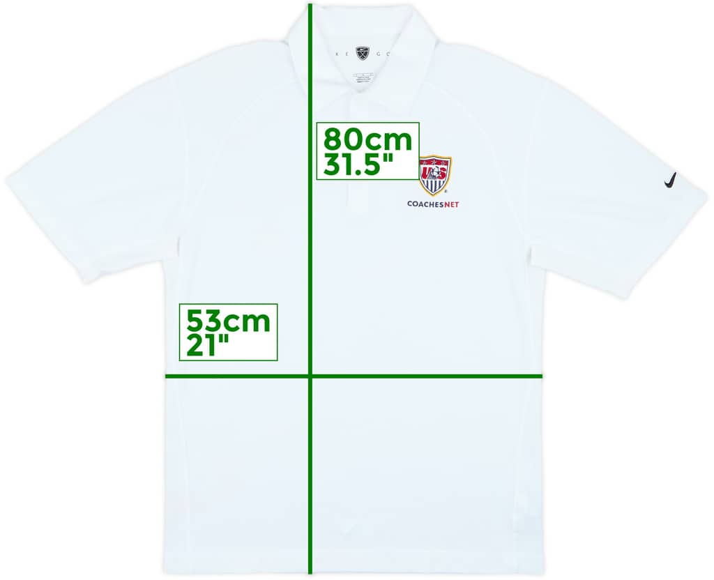 2007 Nike Golf Template Polo Shirt (USA) - 9/10 - (L)