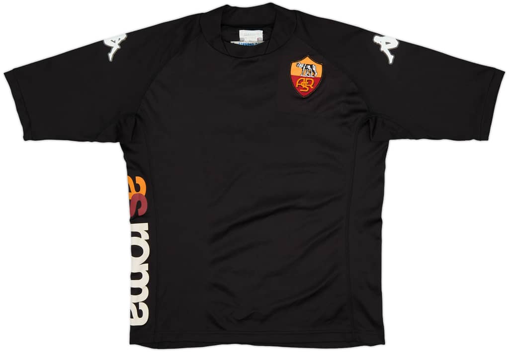 2002-03 Roma Kappa Training Shirt - 9/10 - (M)