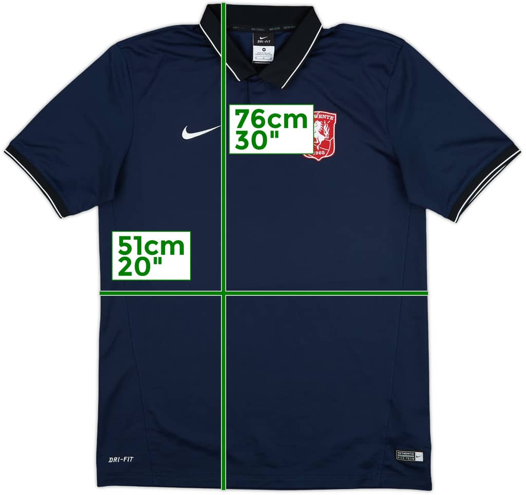 2015-16 FC Twente Nike Polo Shirt - 9/10 - (M)