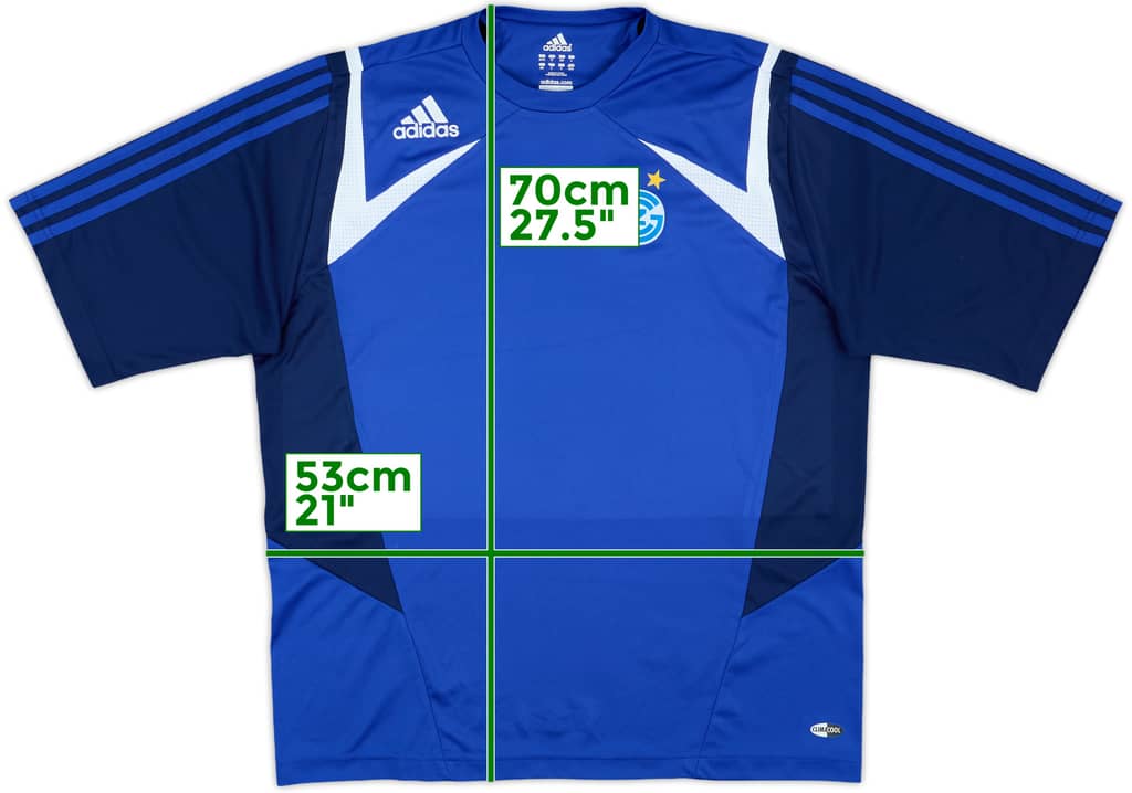 2007-08 Grasshoppers adidas Training Shirt - 8/10 - (M/L)