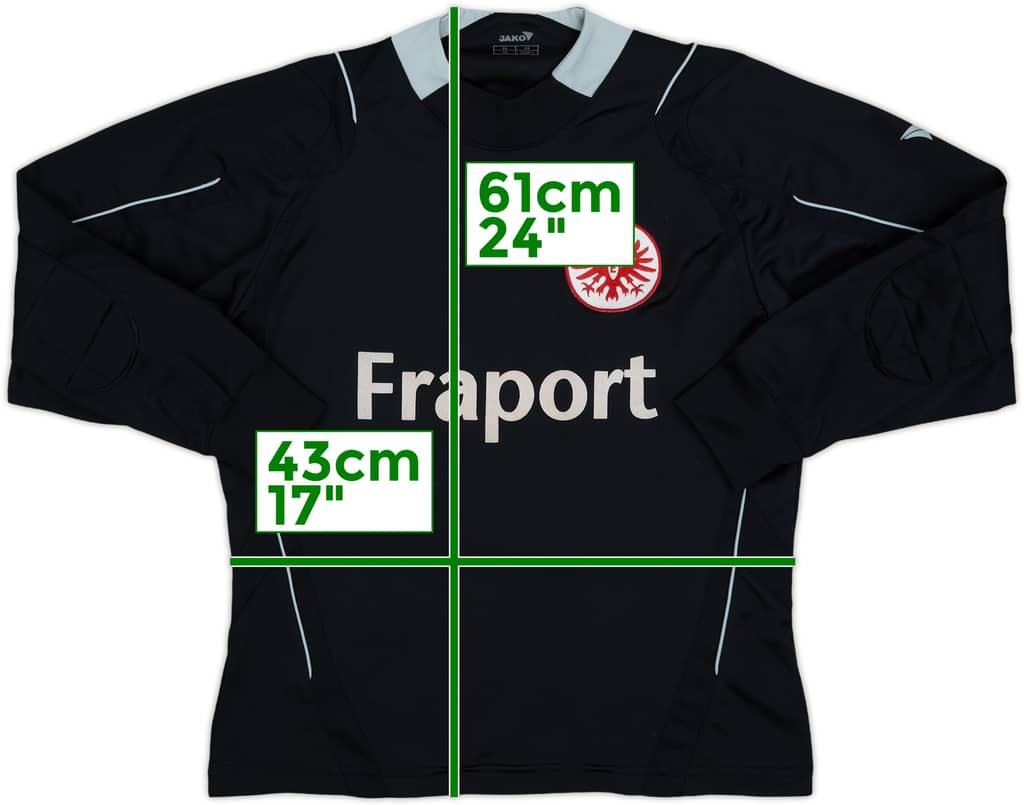 2008-09 Eintracht Frankfurt GK Shirt - 9/10 - (XS)
