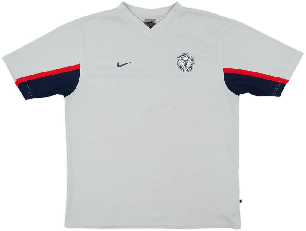 2003-04 Manchester United Nike Training Shirt - 6/10 - (L)