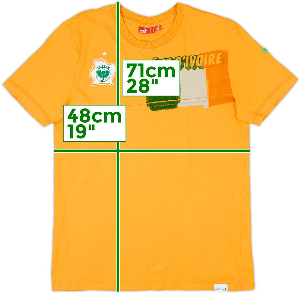 2008-10 Ivory Coast Puma Cotton Tee - 6/10 - (M)