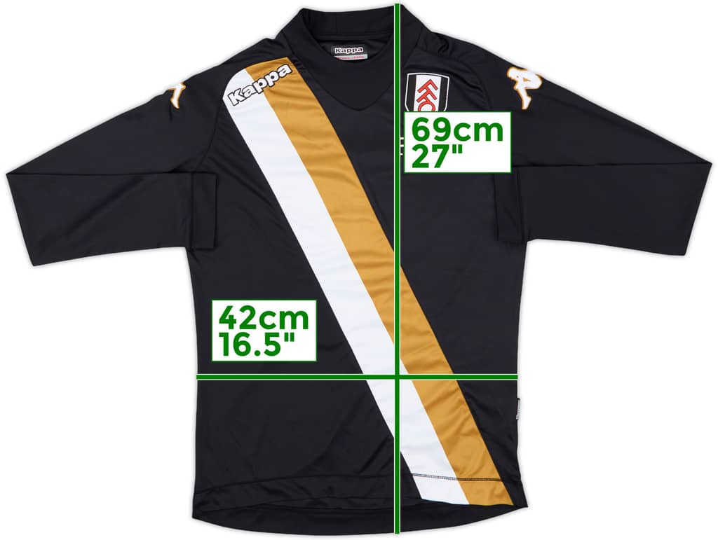 2012-13 Fulham Third L/S Shirt - 9/10 - (XL.Boys)