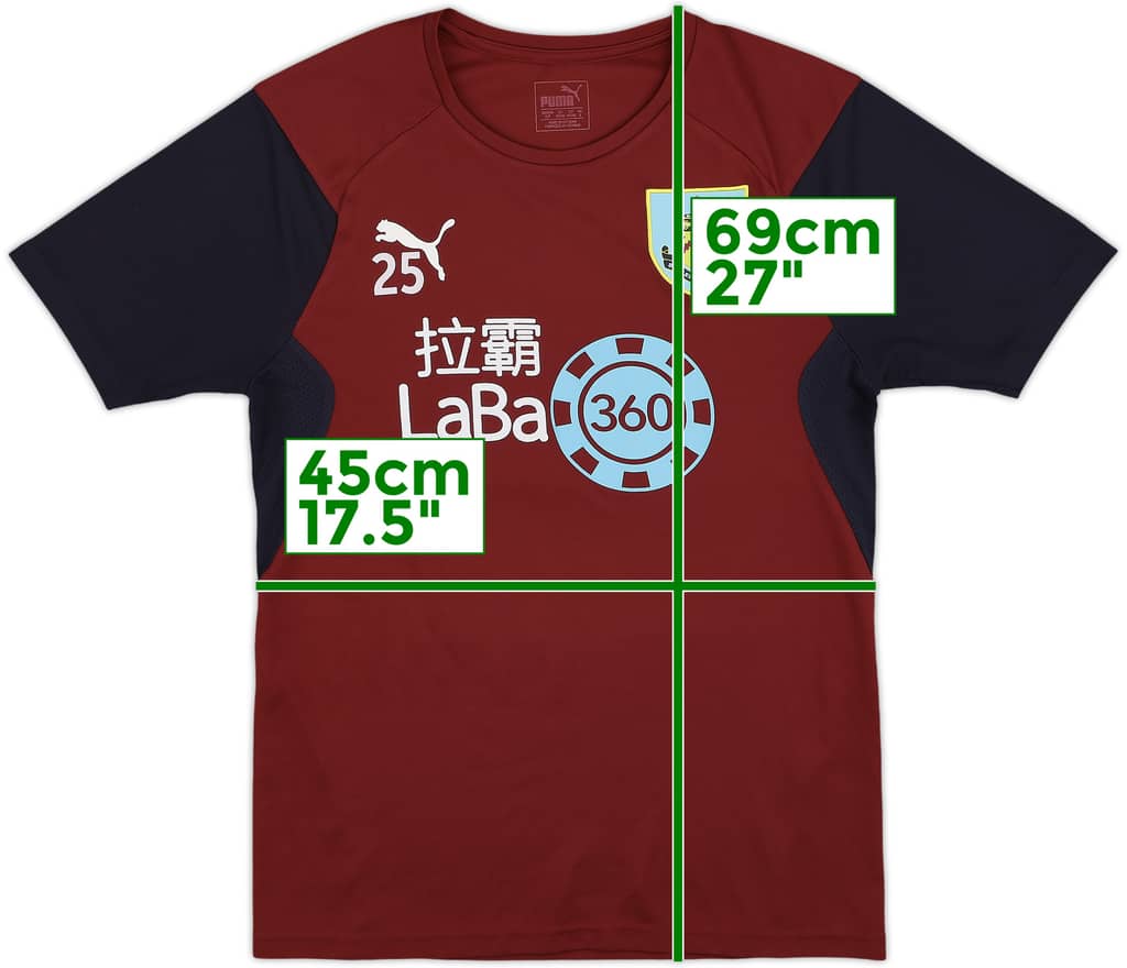 2018-19 Burnley Player Issue Puma Training Shirt #25 - 6/10 - (S)