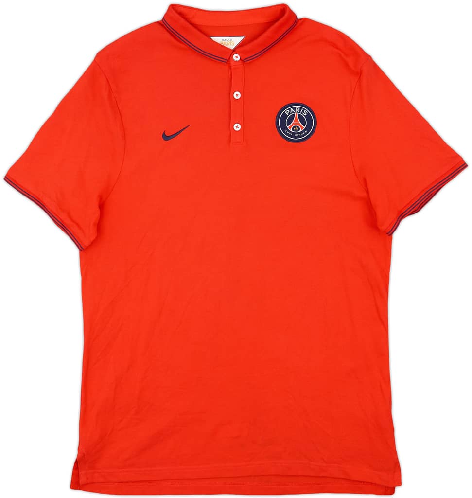 2015-16 Paris Saint-Germain Nike Polo Shirt - 8/10 - (XL)